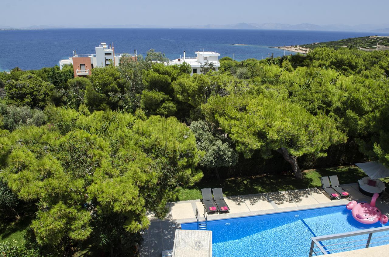Villa Serenity Pórto Ráfti Buitenkant foto