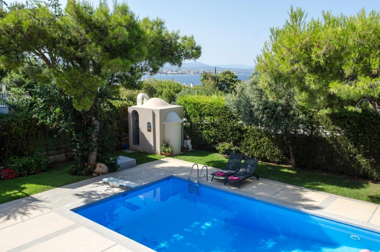 Villa Serenity Pórto Ráfti Buitenkant foto