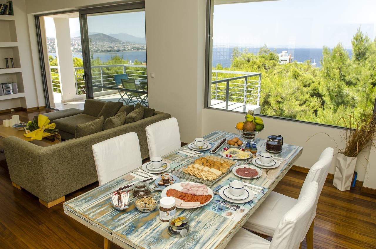 Villa Serenity Pórto Ráfti Buitenkant foto