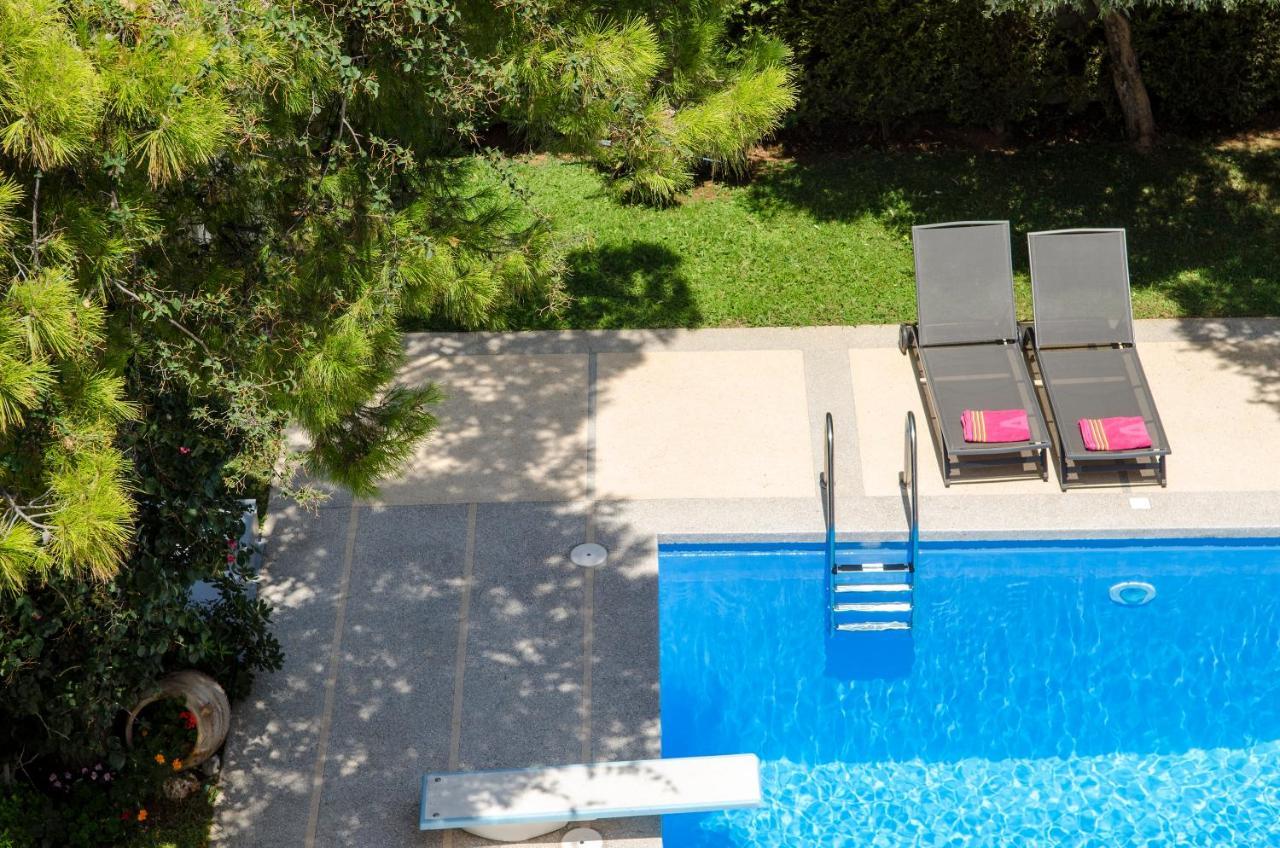 Villa Serenity Pórto Ráfti Buitenkant foto
